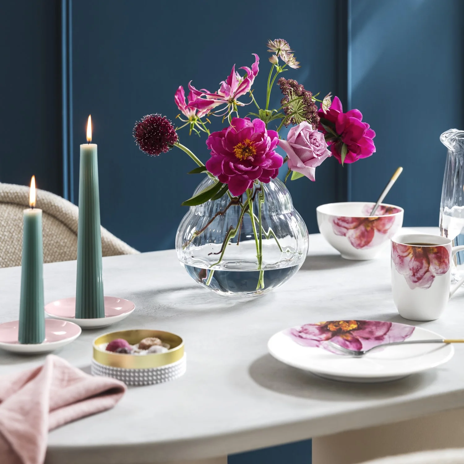 Porcelán Villeroy & Boch Rose Garden